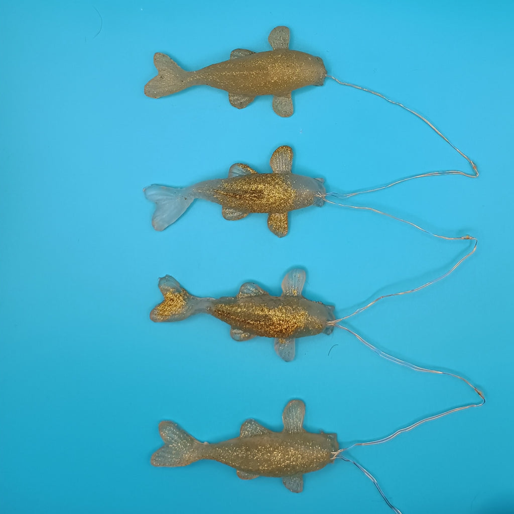 Gold Koi fish LED String Light