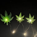 Ganja Leaf LED String Lights
