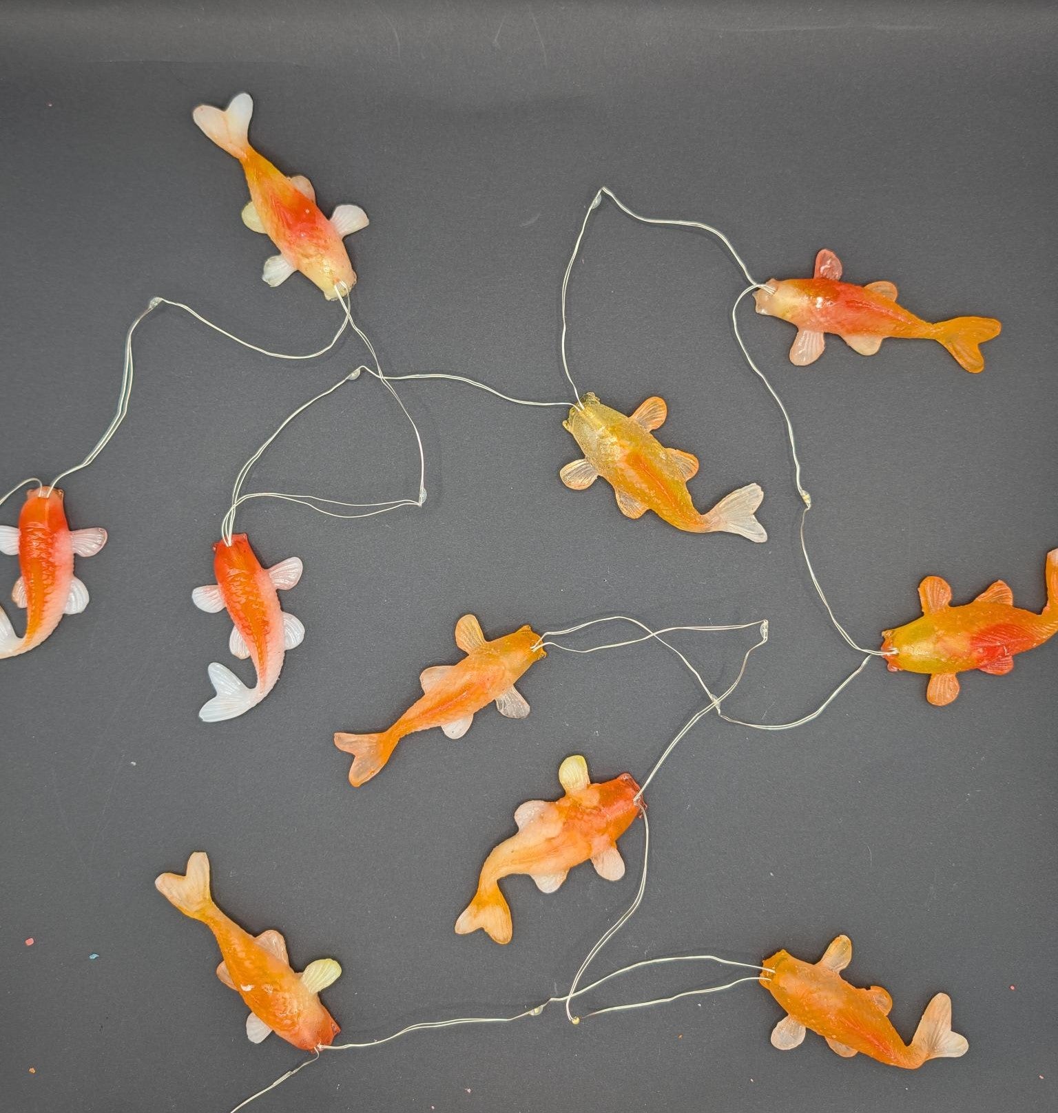 Koi Coloured Fish LED String Light
