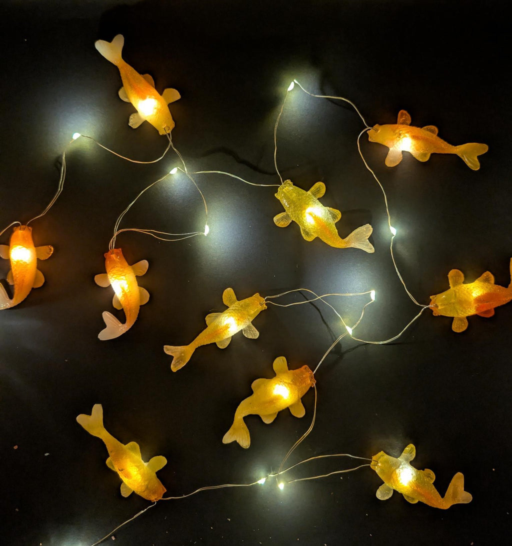 Koi Coloured Fish LED String Light